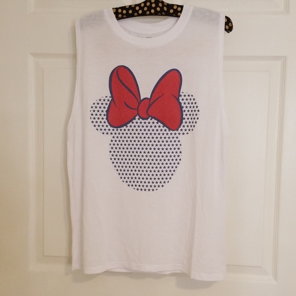 Minnie mouse muscle shirt